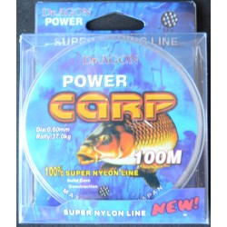 Рибальська волосінь DrAGON Power Carp, 100м., діаметр 0,60мм